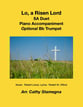 Lo, a Risen Lord (SA Duet, Piano Accompaniment, Optional Bb Trumpet) Vocal Solo & Collections sheet music cover